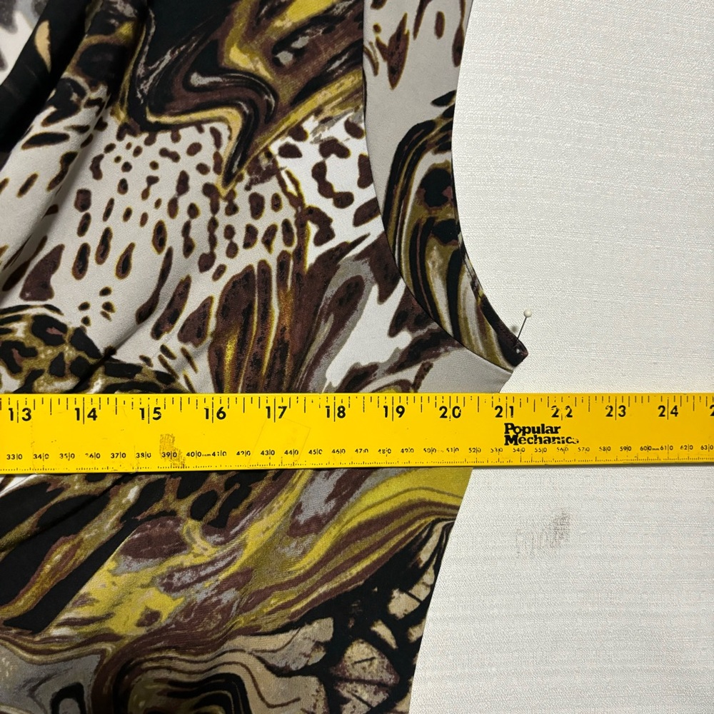 Grace Elements Sleeveless Drape Neck Top Multicol… - image 6